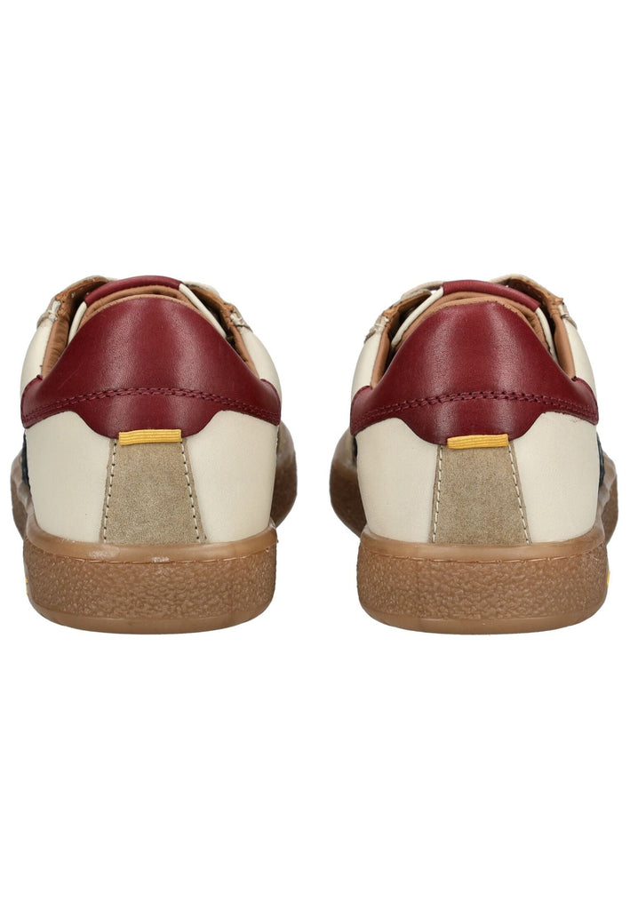 camel active Sneaker Leder Beige/Blau