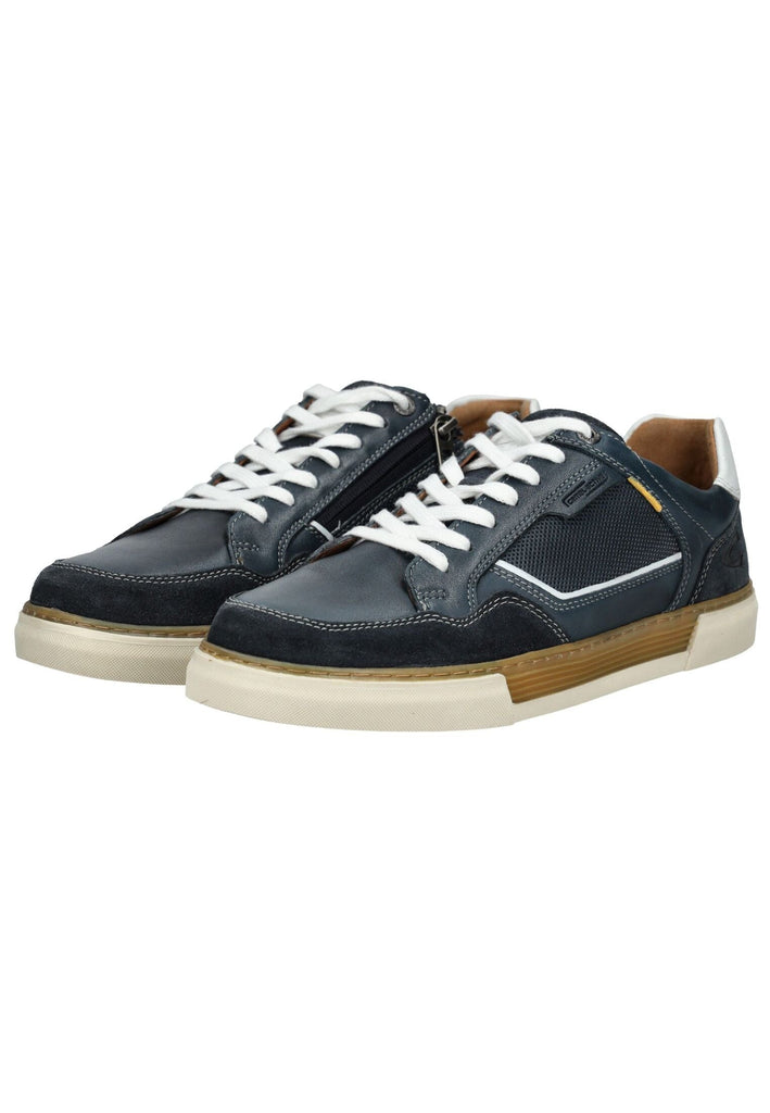 camel active Sneaker Leder Navy/Weiß