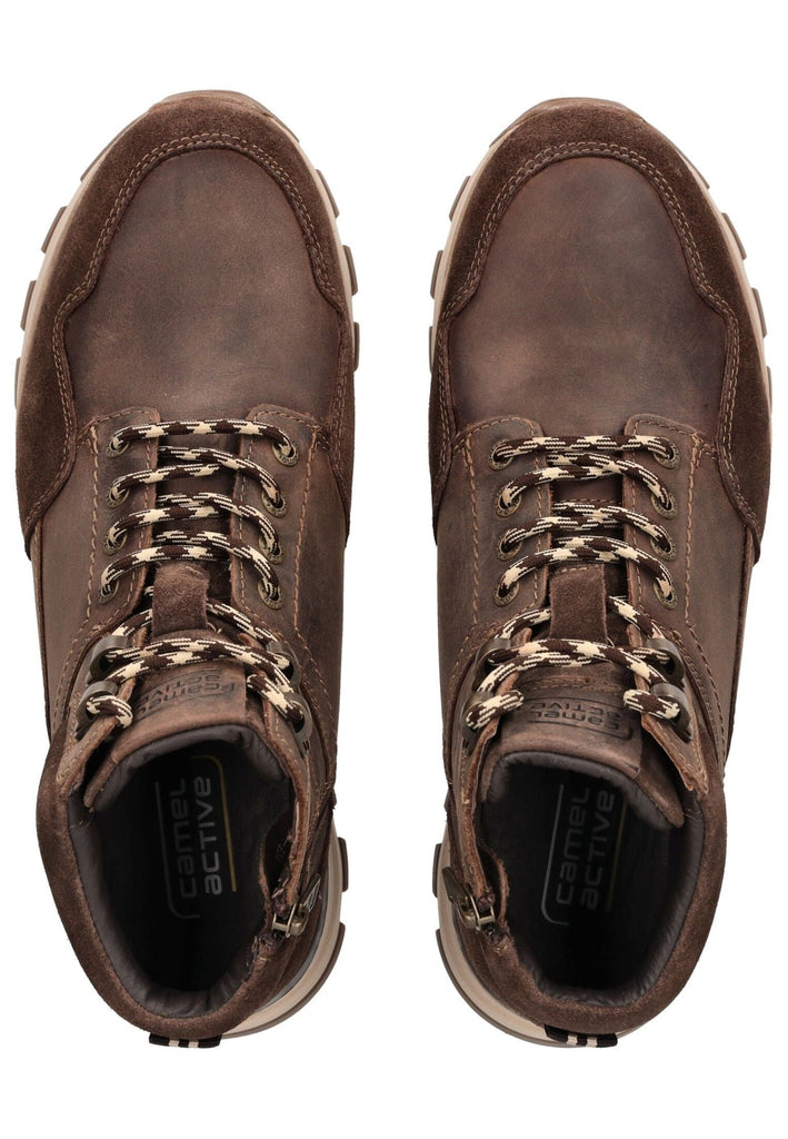 camel active Stiefelette Leder Braun