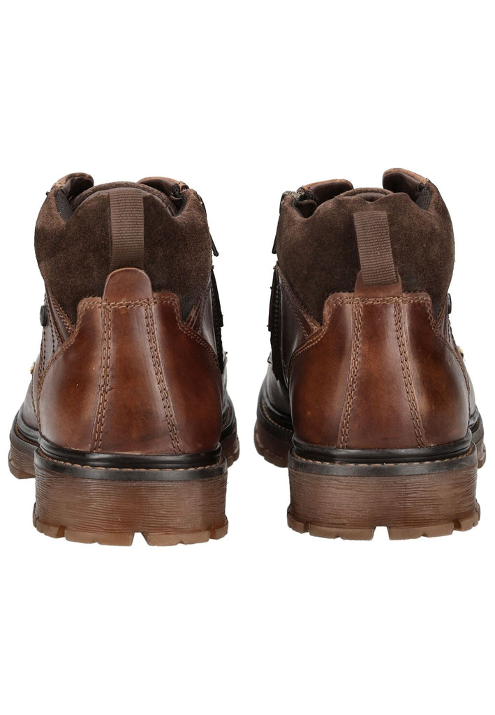 camel active Stiefelette Leder Dunkelbraun Warmfutter