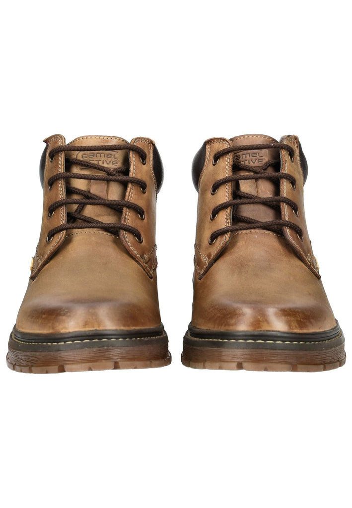 camel active Stiefelette Leder Dunkelbraun Warmfutter