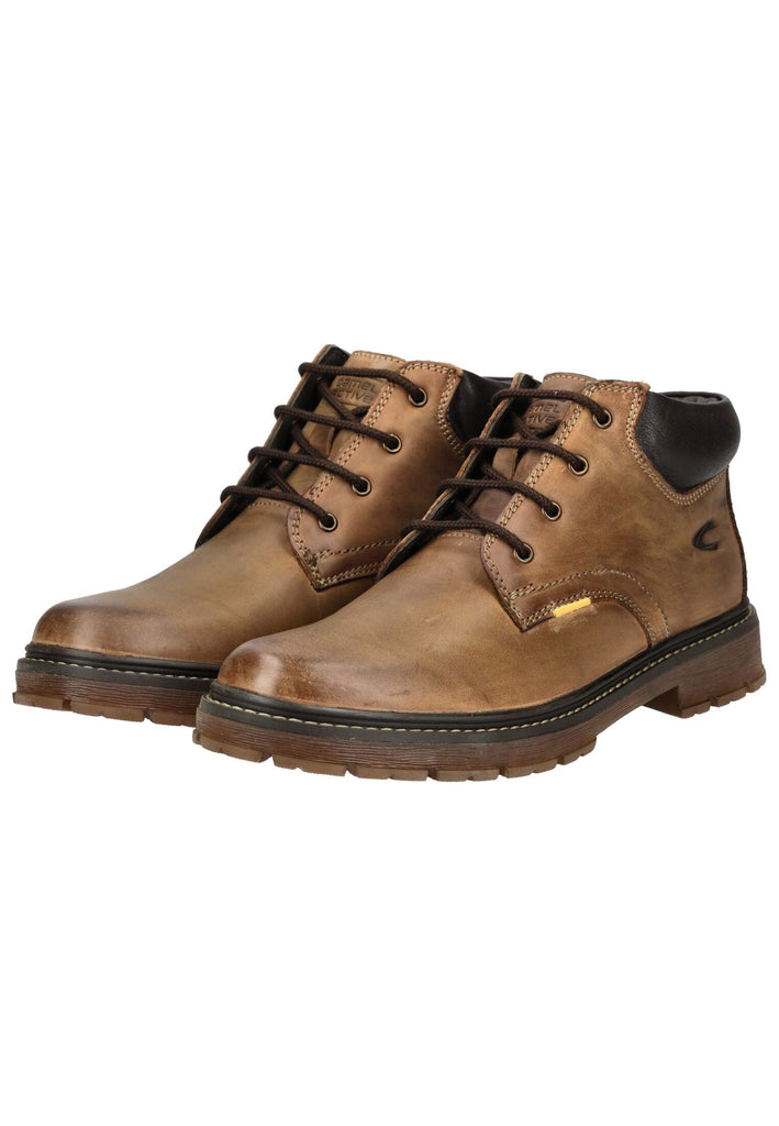 camel active Stiefelette Leder Dunkelbraun Warmfutter