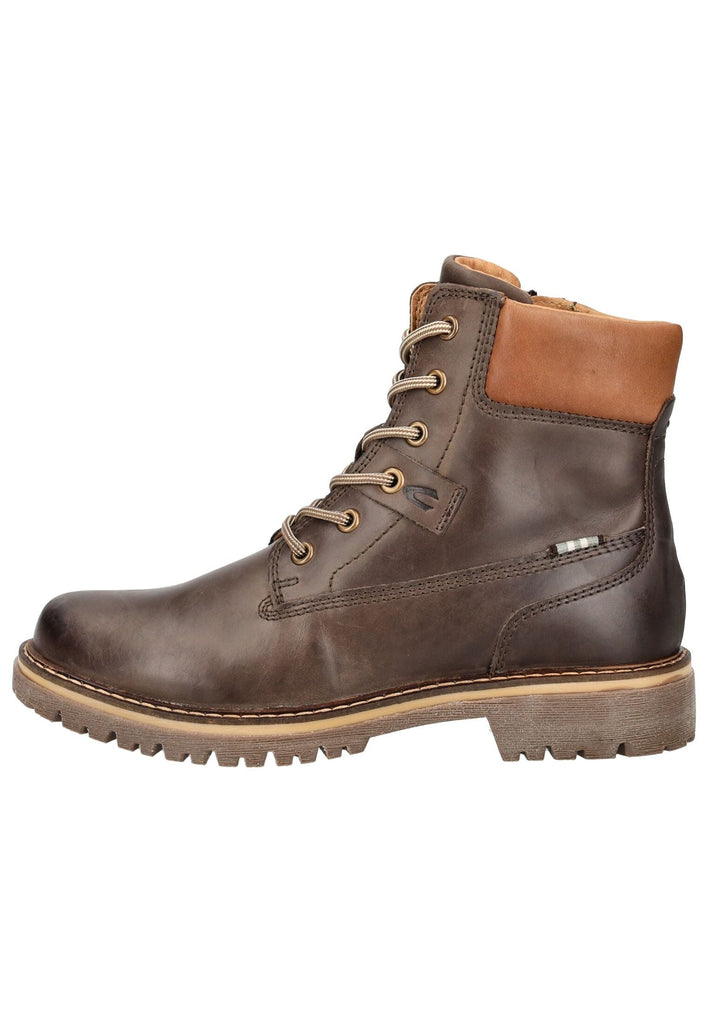 camel active Stiefelette Leder Dunkelbraun Warmfutter