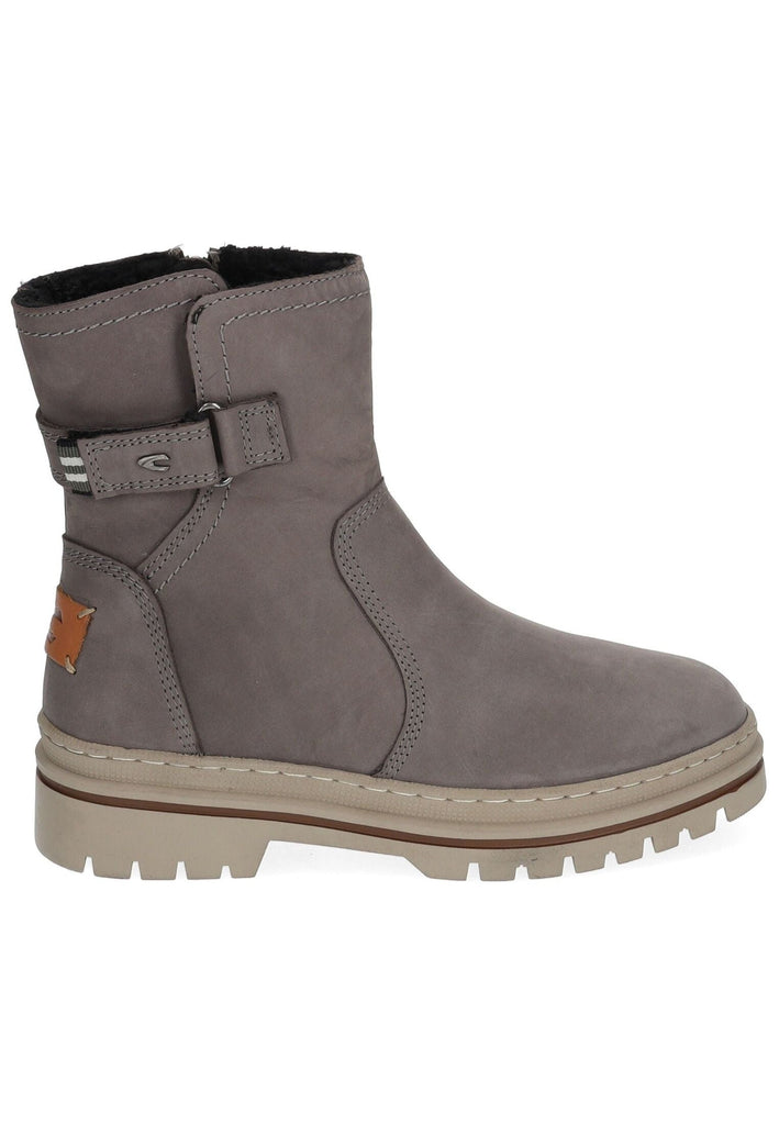 camel active Stiefelette Leder Dunkelgrau Warmfutter