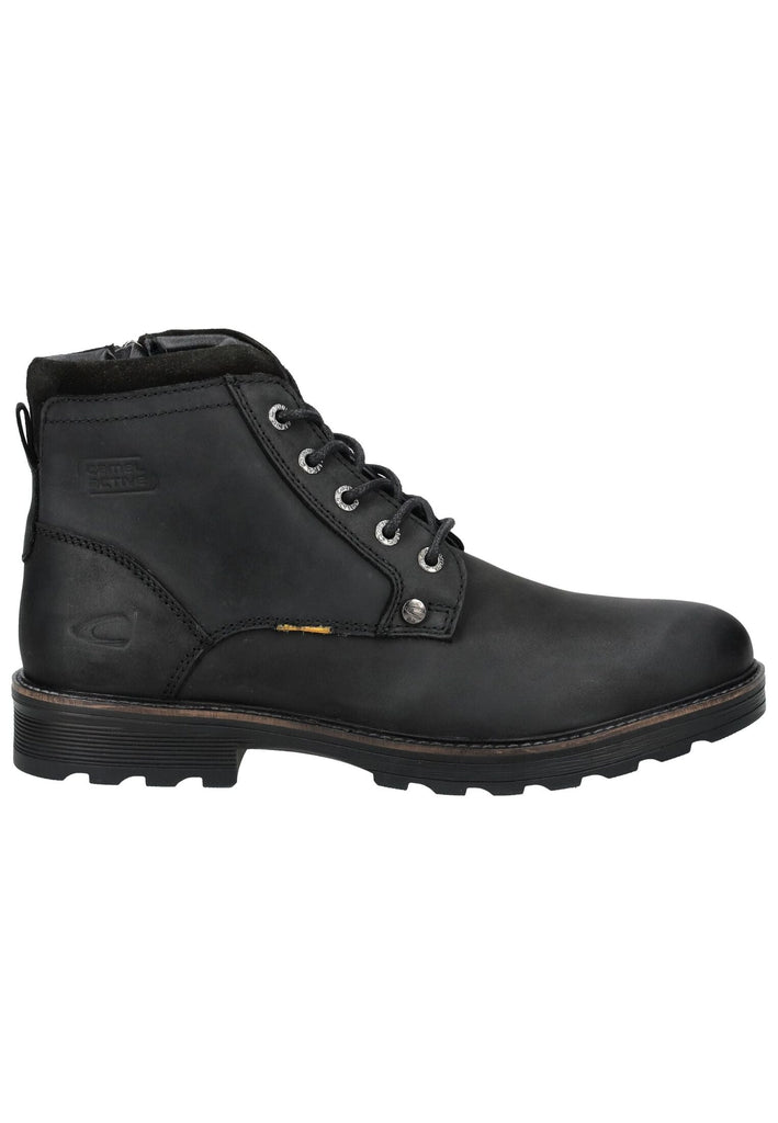 camel active Stiefelette Leder Schwarz