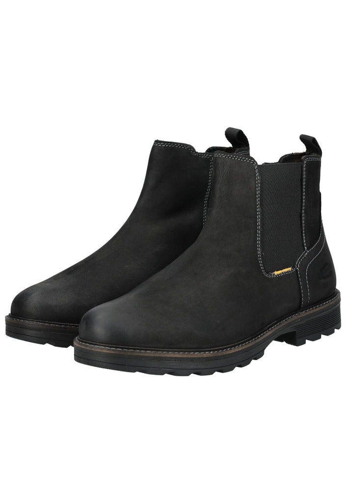 camel active Stiefelette Leder Schwarz