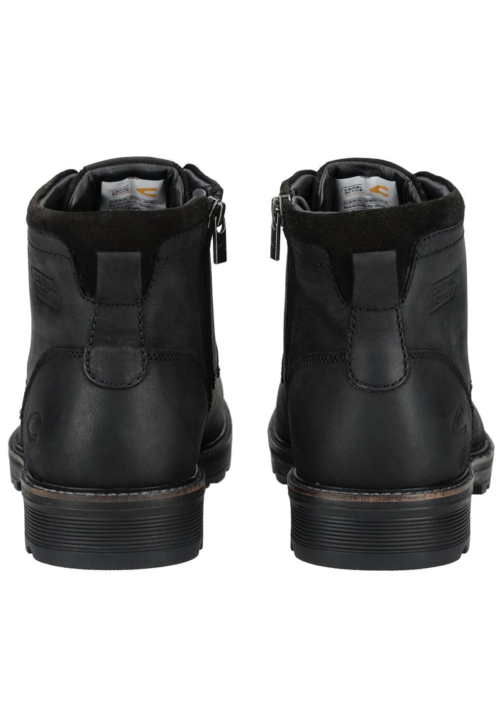 camel active Stiefelette Leder Schwarz