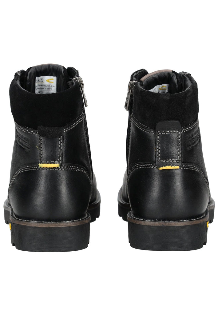camel active Stiefelette Leder Schwarz