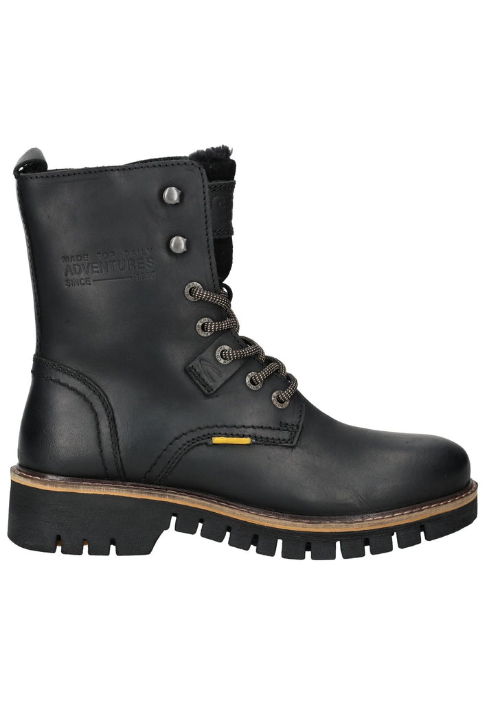 camel active Stiefelette Leder Schwarz