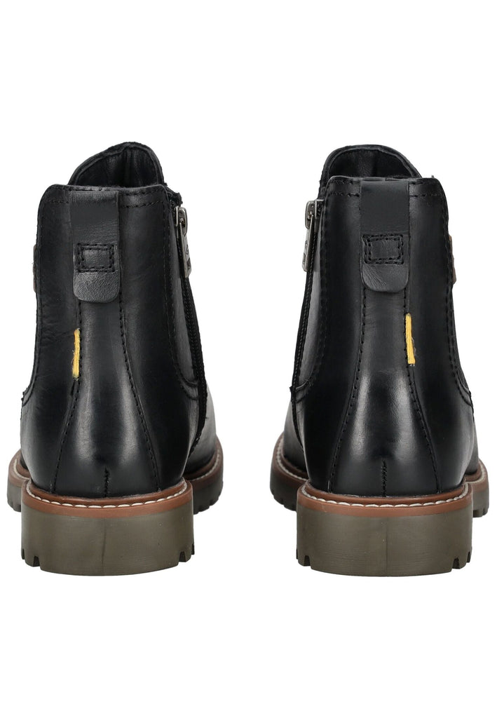 camel active Stiefelette Leder Schwarz Warmfutter