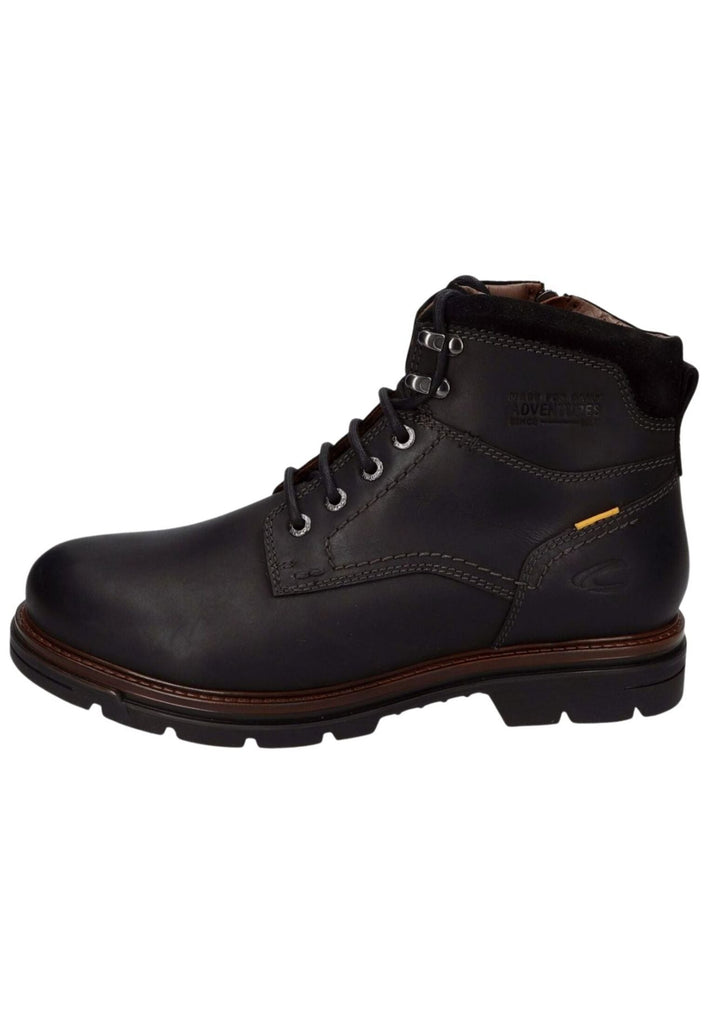camel active Stiefelette Leder Schwarz Warmfutter