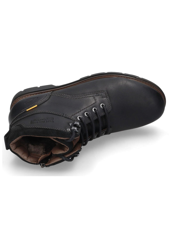 camel active Stiefelette Leder Schwarz Warmfutter