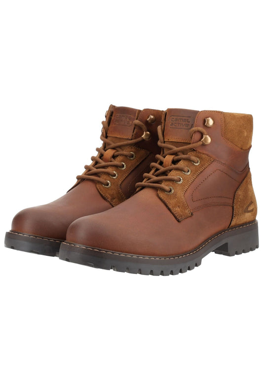 camel active Stiefelette Leder Tan Warmfutter