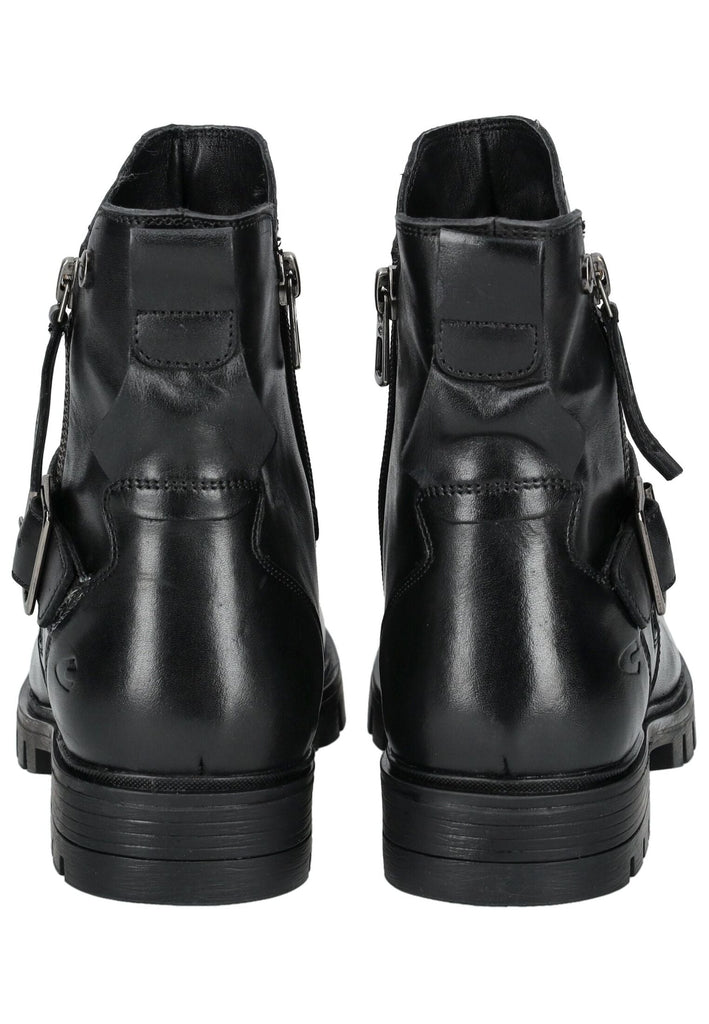 camel active Stiefelette Nappaleder Schwarz