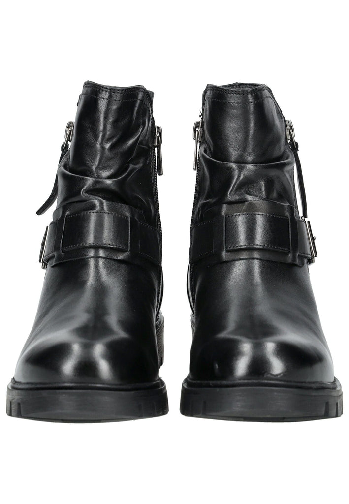 camel active Stiefelette Nappaleder Schwarz