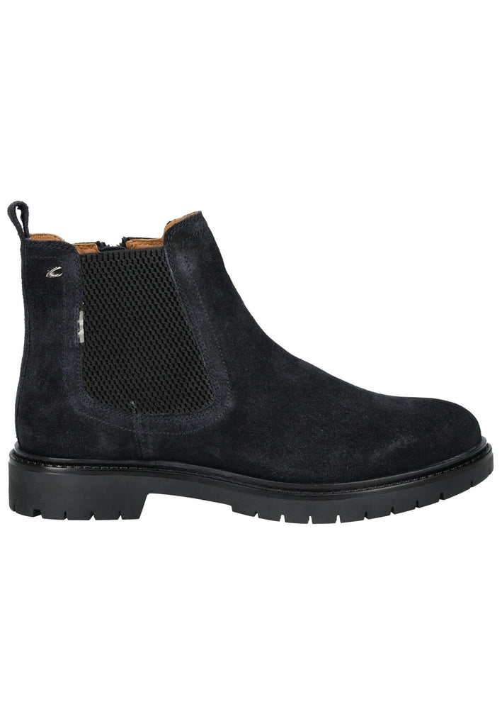 camel active Stiefelette Veloursleder/Textil Navy