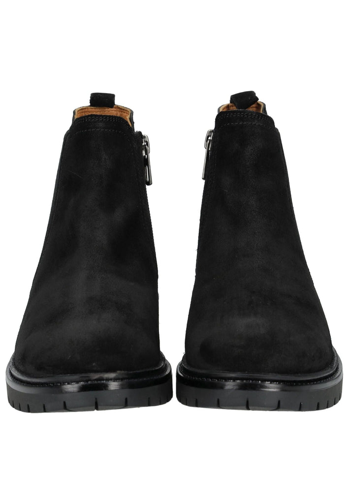 camel active Stiefelette Veloursleder/Textil Schwarz