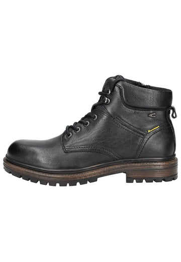 Stiefeletten camel active Stiefelette Leder/Textil Schwarz