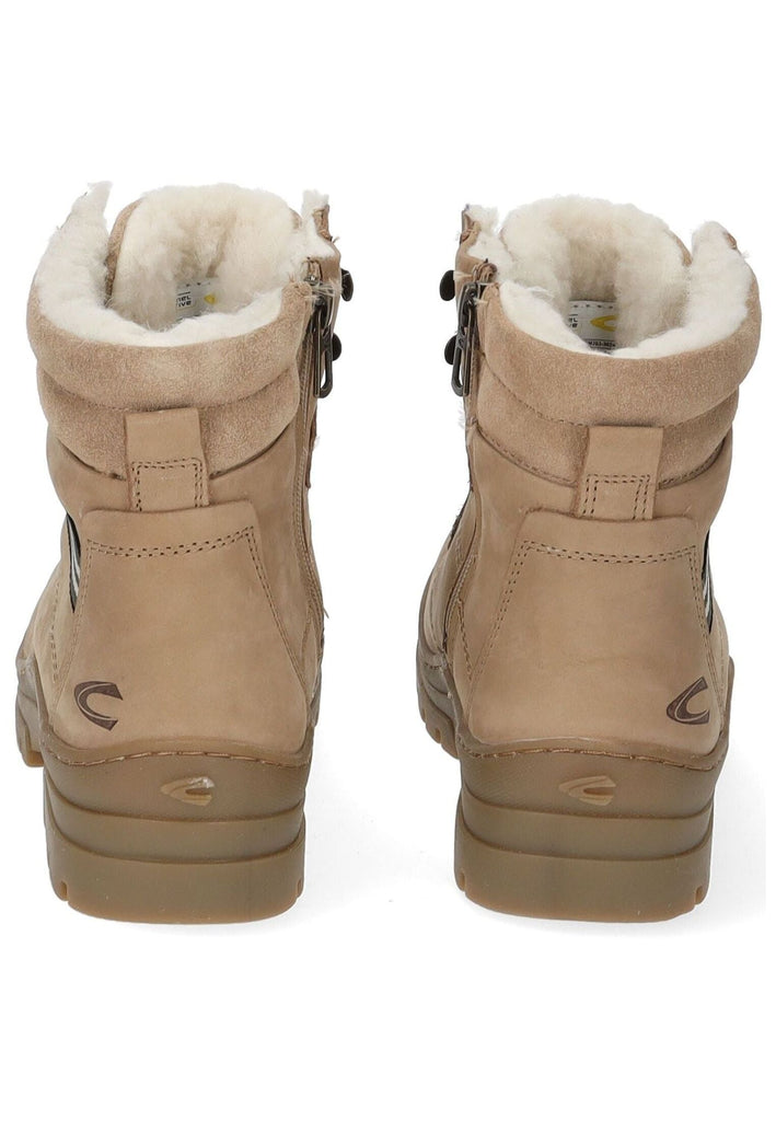 camel active Wanderschuhe Leder Sand Warmfutter