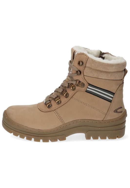camel active Wanderschuhe Leder Sand Warmfutter