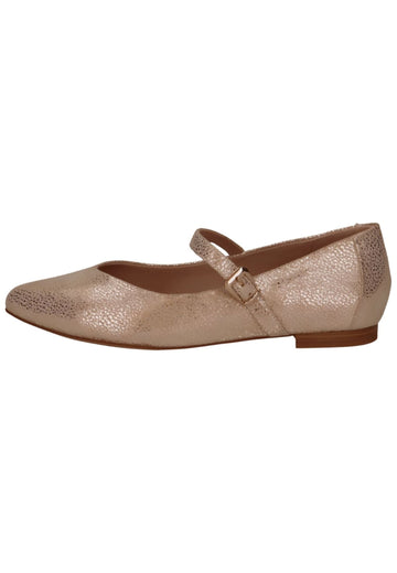 Ballerinas Caprice Ballerinas Leder Gold