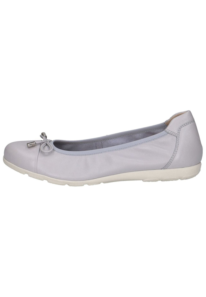 Ballerinas Caprice Ballerinas Leder Hellblau