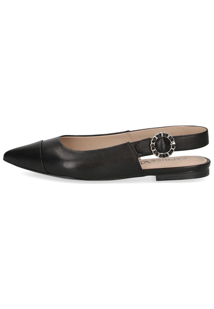 Ballerinas Caprice Ballerinas Nappaleder Schwarz