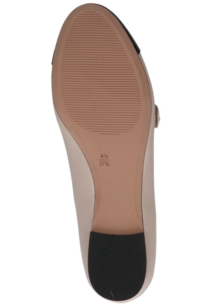 Caprice Ballerinas Leder Beige