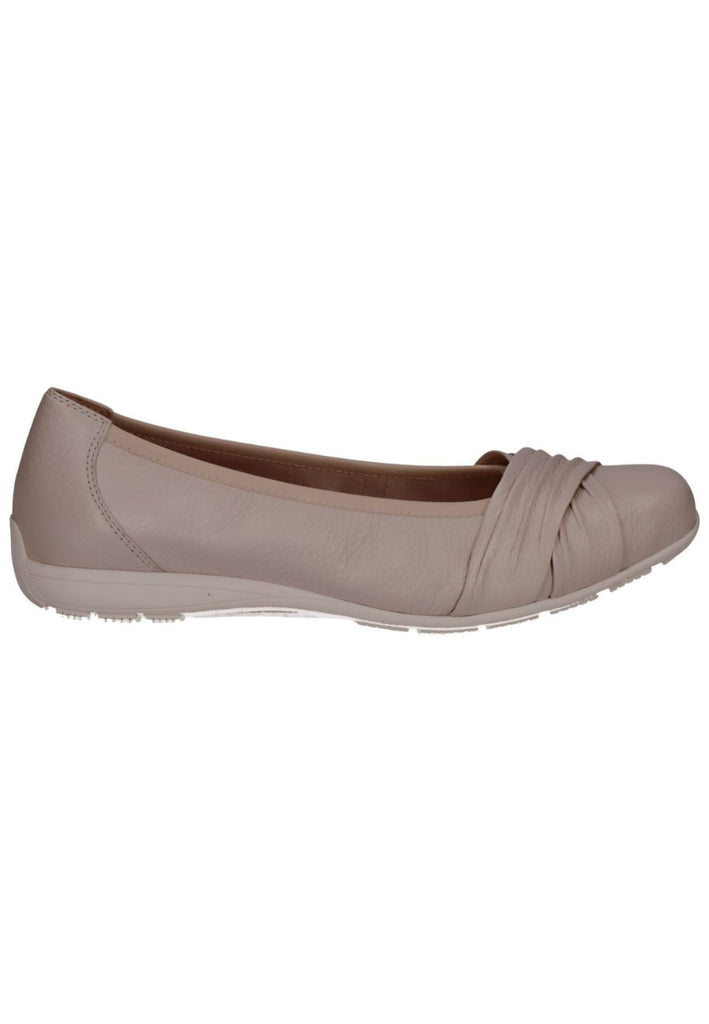 Caprice Ballerinas Leder Beige