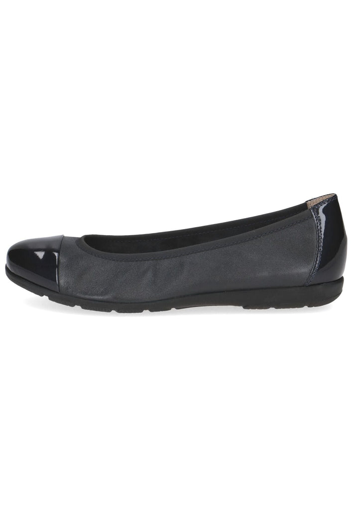 Caprice Ballerinas Leder Blau