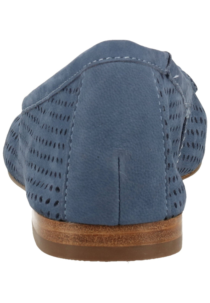 Caprice Ballerinas Leder Blue