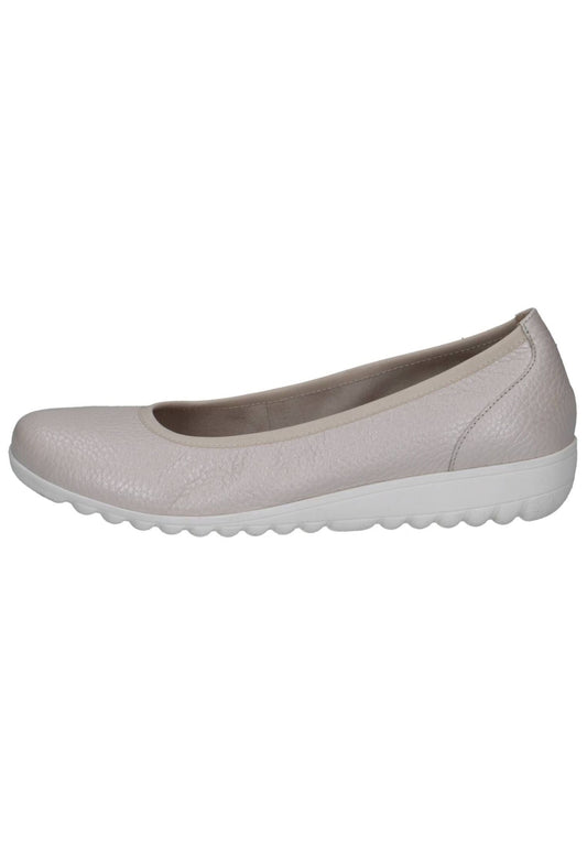 Caprice Ballerinas Leder Hellbeige