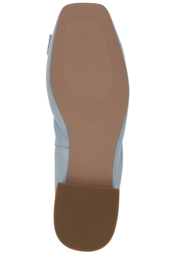 Caprice Ballerinas Leder Hellblau