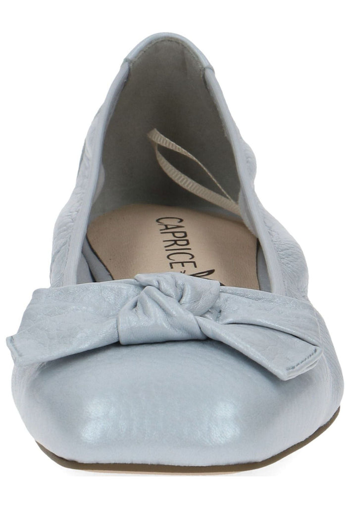 Caprice Ballerinas Leder Hellblau
