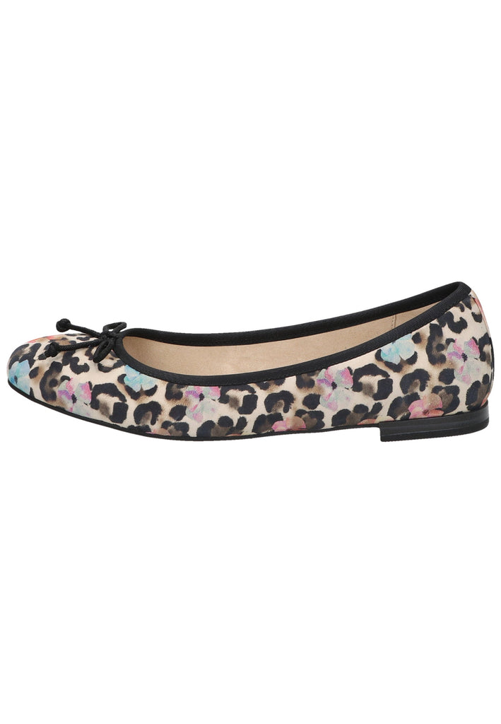 Caprice Ballerinas Leder Leopard