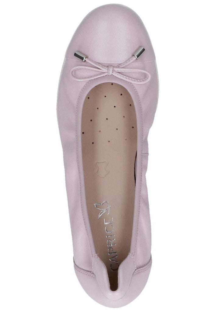 Caprice Ballerinas Leder Lila