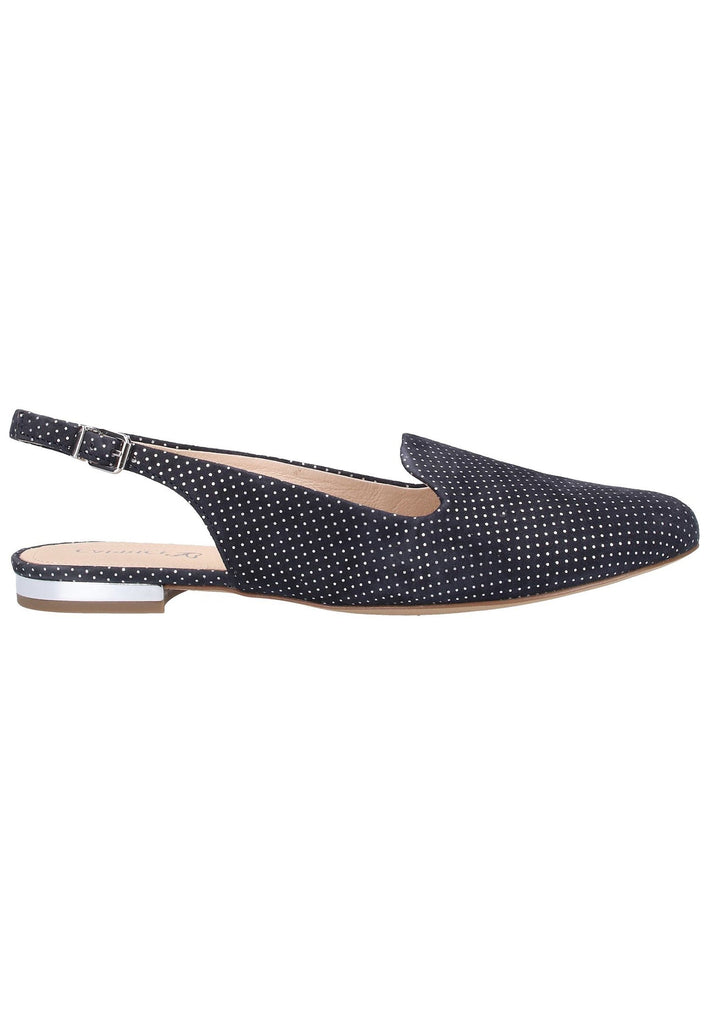 Caprice Ballerinas Leder Navy