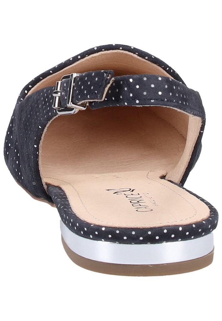 Caprice Ballerinas Leder Navy