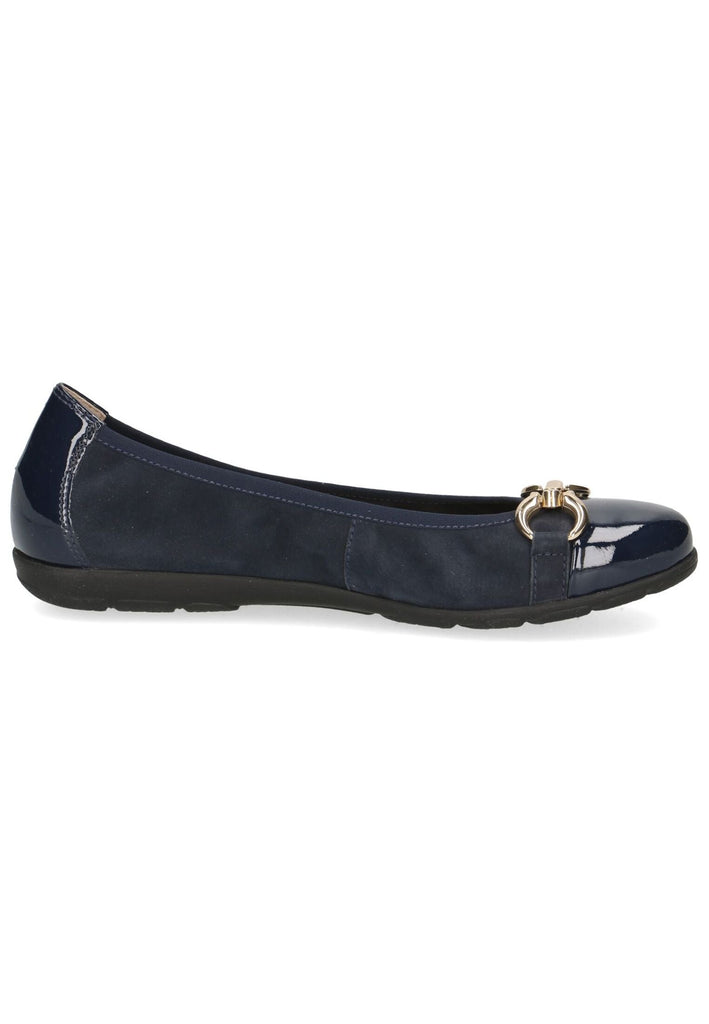 Caprice Ballerinas Leder Ocean