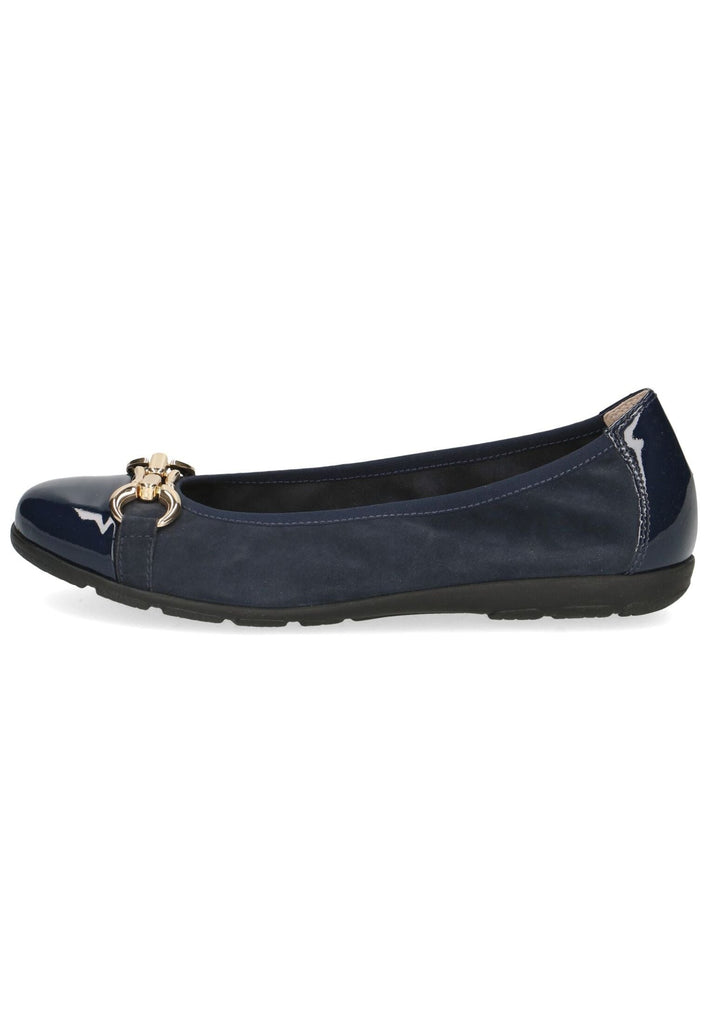 Caprice Ballerinas Leder Ocean