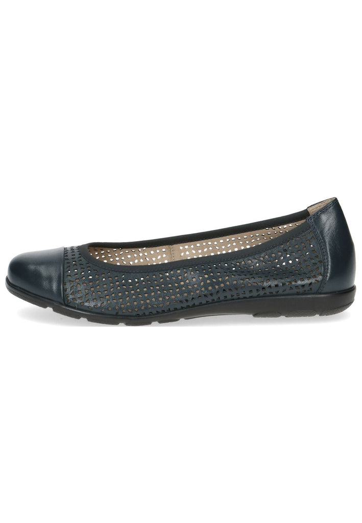 Caprice Ballerinas Leder Ocean