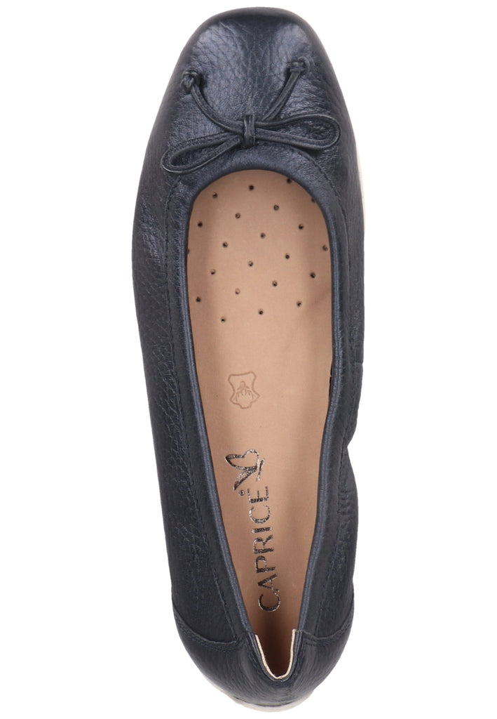 Caprice Ballerinas Leder Ozean