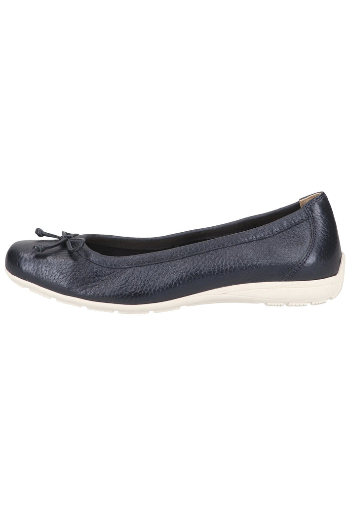 Caprice Ballerinas Leder Ozean