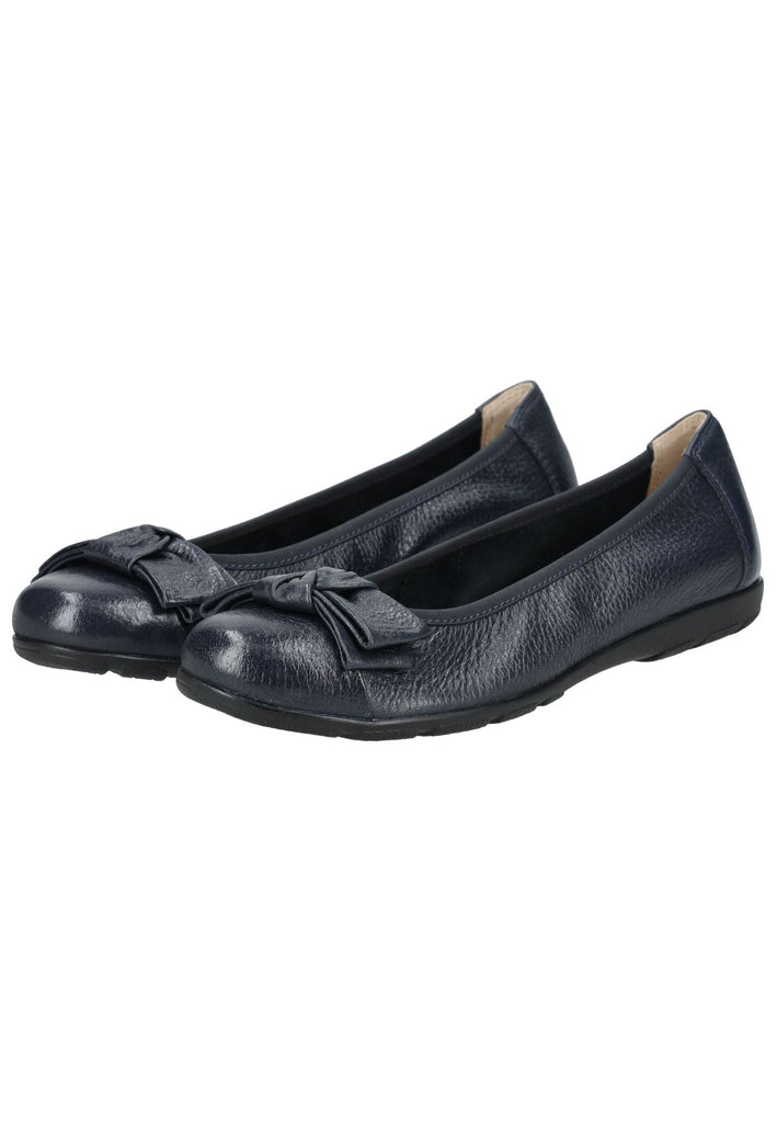 Caprice Ballerinas Leder Ozean