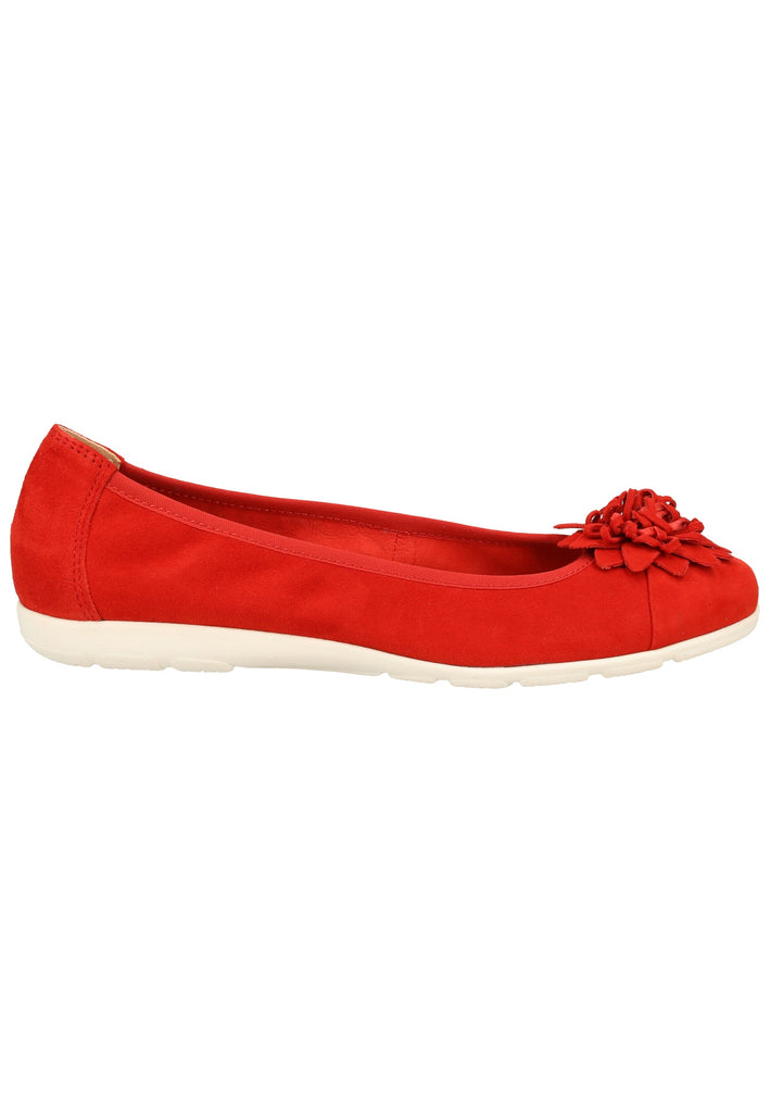 Caprice Ballerinas Leder Red