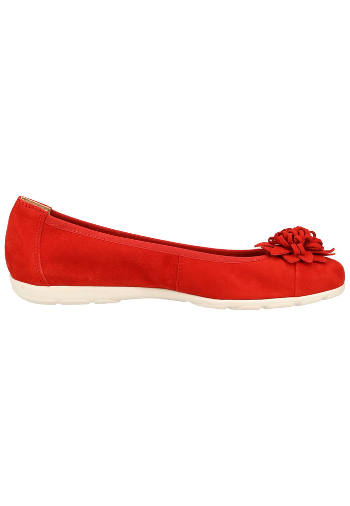 Caprice Ballerinas Leder Red