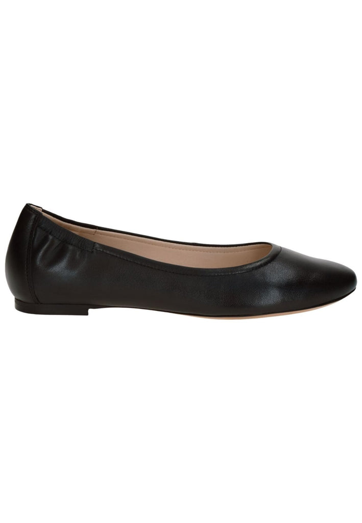 Caprice Ballerinas Leder Schwarz