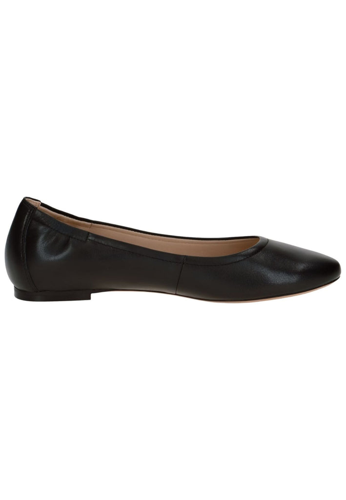 Caprice Ballerinas Leder Schwarz
