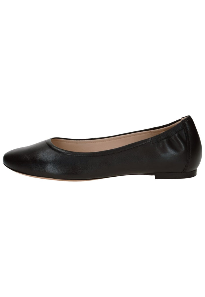 Caprice Ballerinas Leder Schwarz