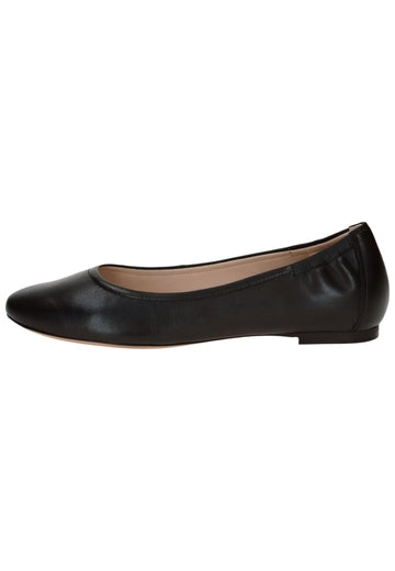 Caprice Ballerinas Leder Schwarz
